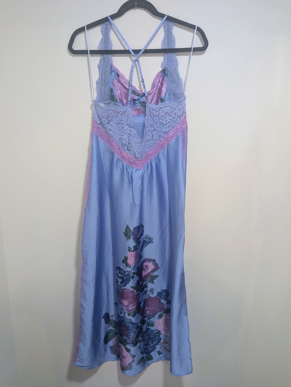 Free People | Just Dreamy Maxi Slip In Blue Vista Combo - Picture 3 of 12